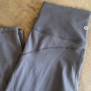 Lululemon Train Leggings 25" Dusty Blue